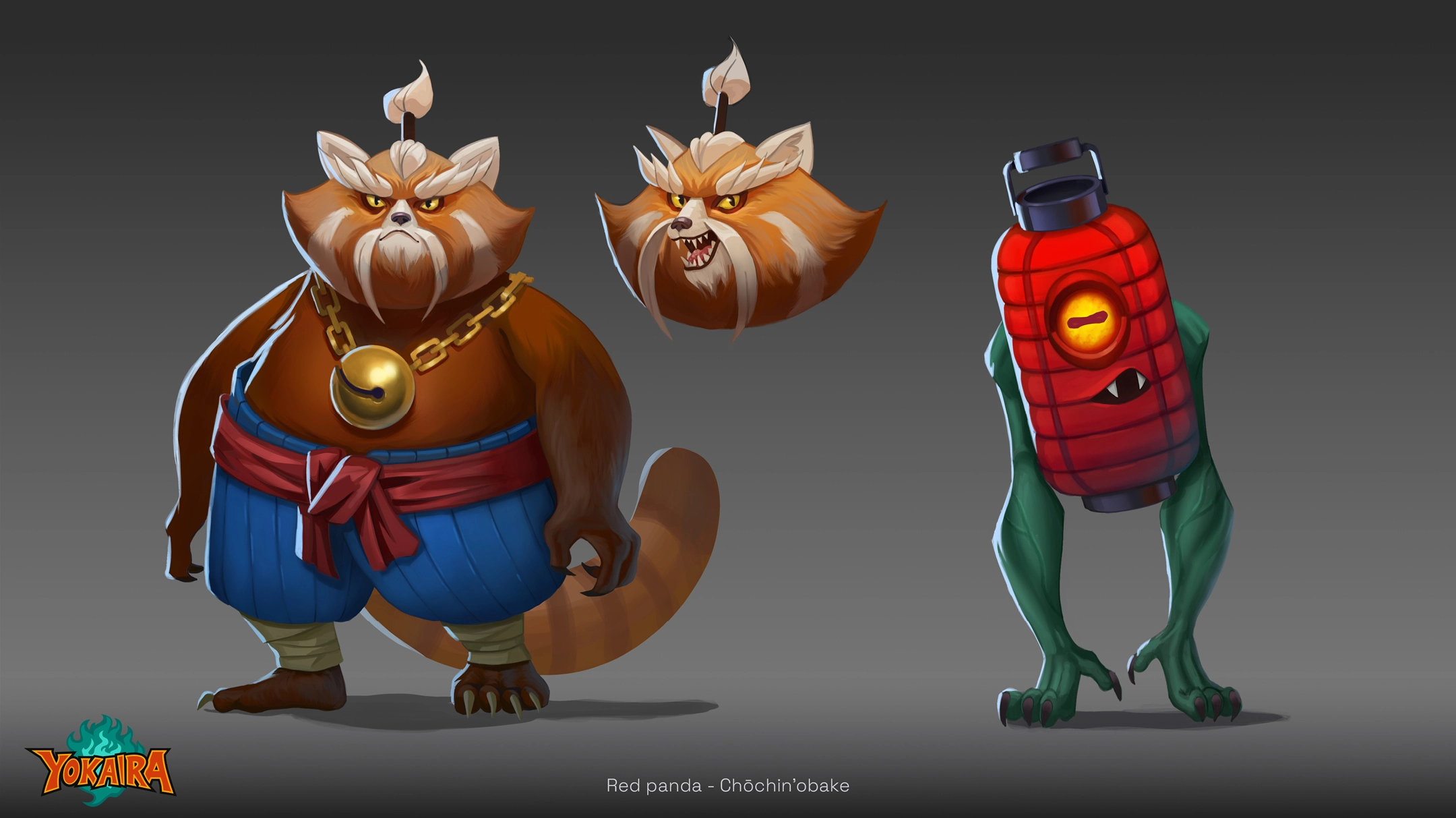 Yokaïra - Character design concept