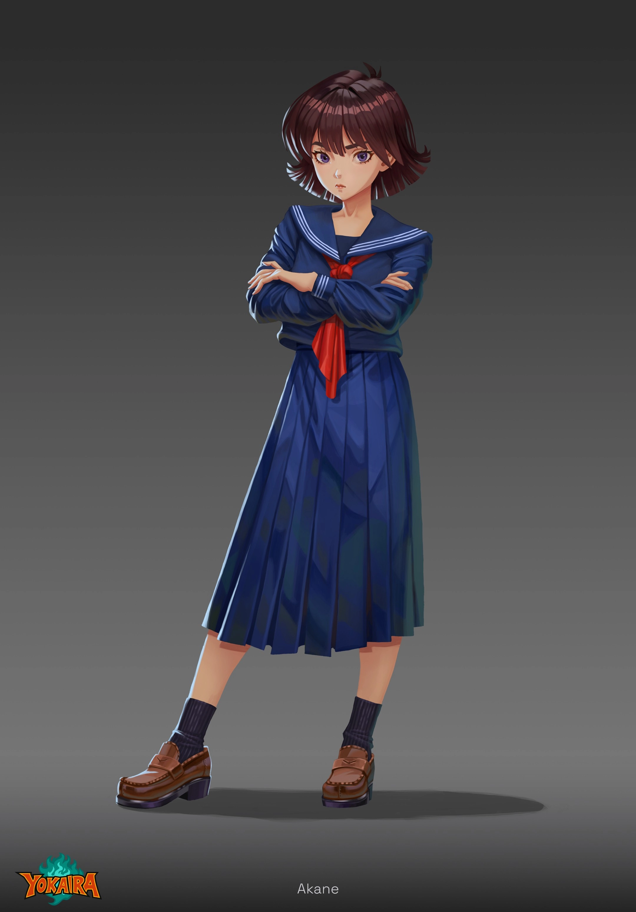 Yokaïra - Character design concept