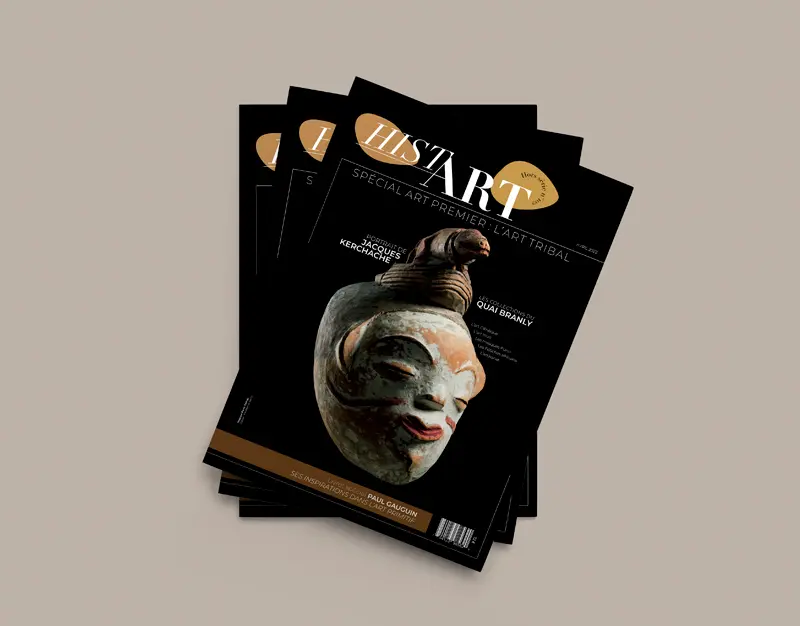 art magazine layout design