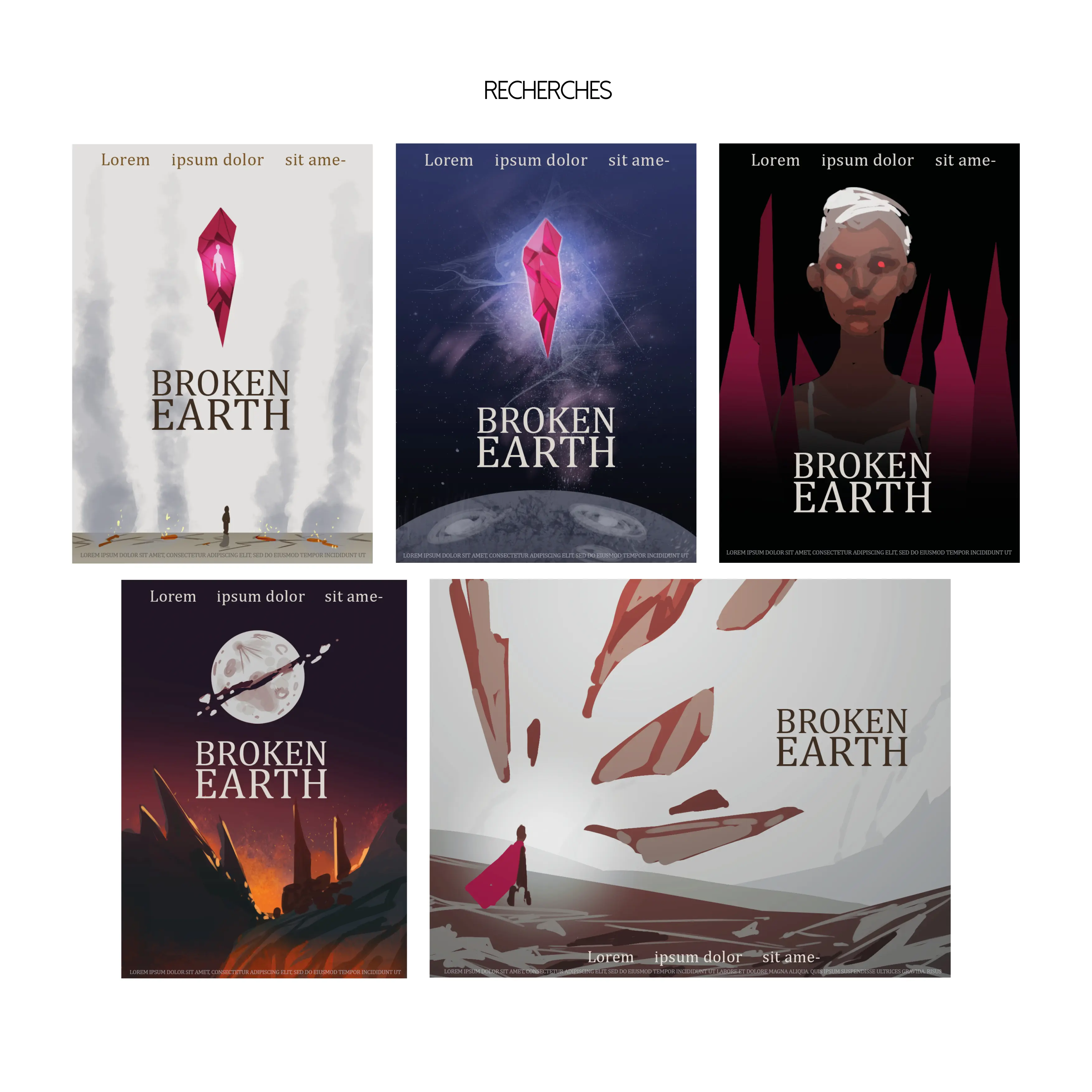 broken earth fictional tv show poster