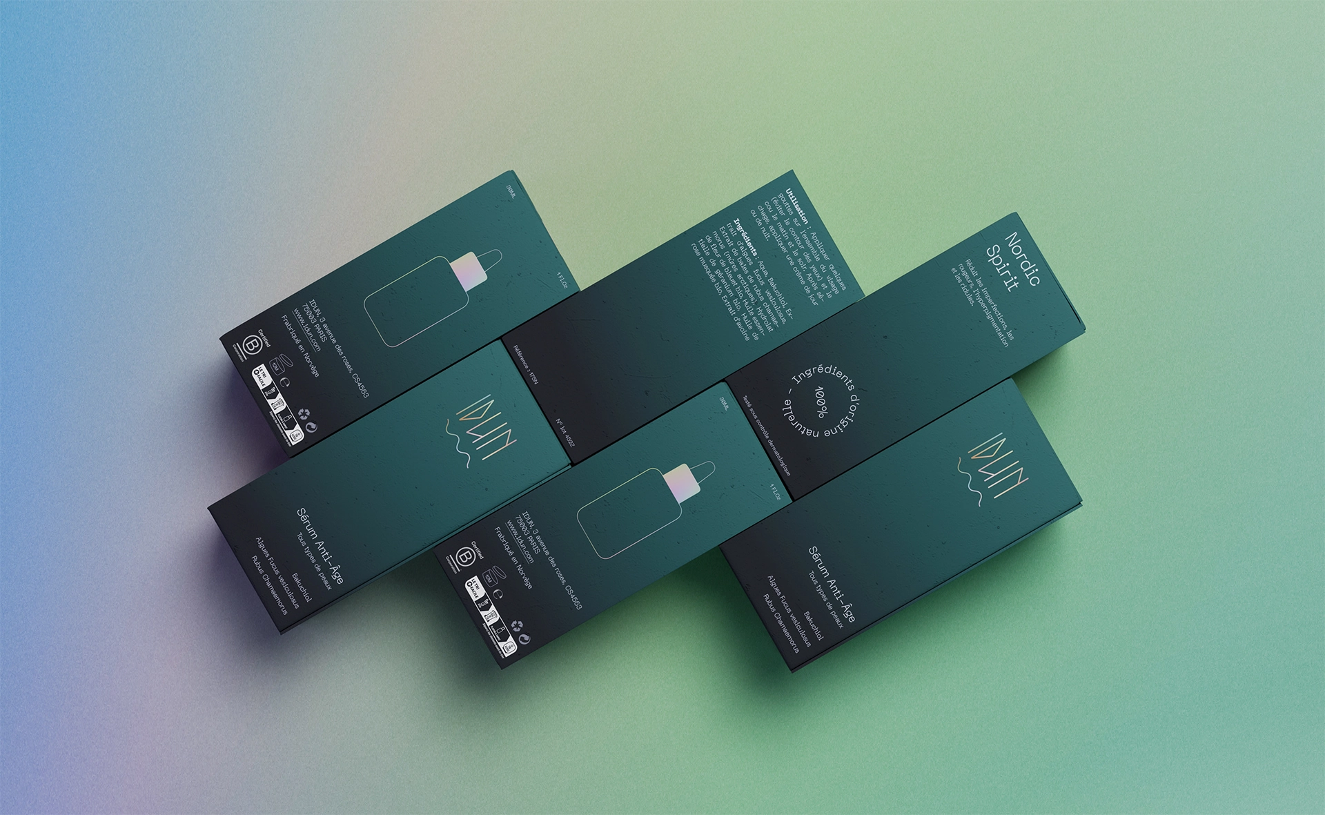 Serum mockup 3D design