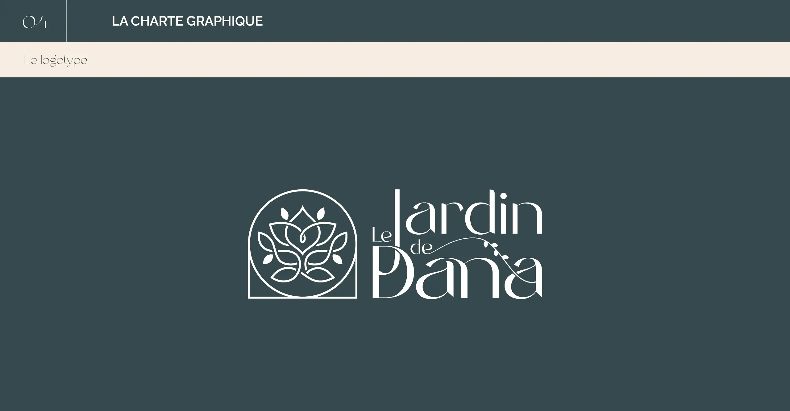 Le jardin de Dana - Visual brand / Website design