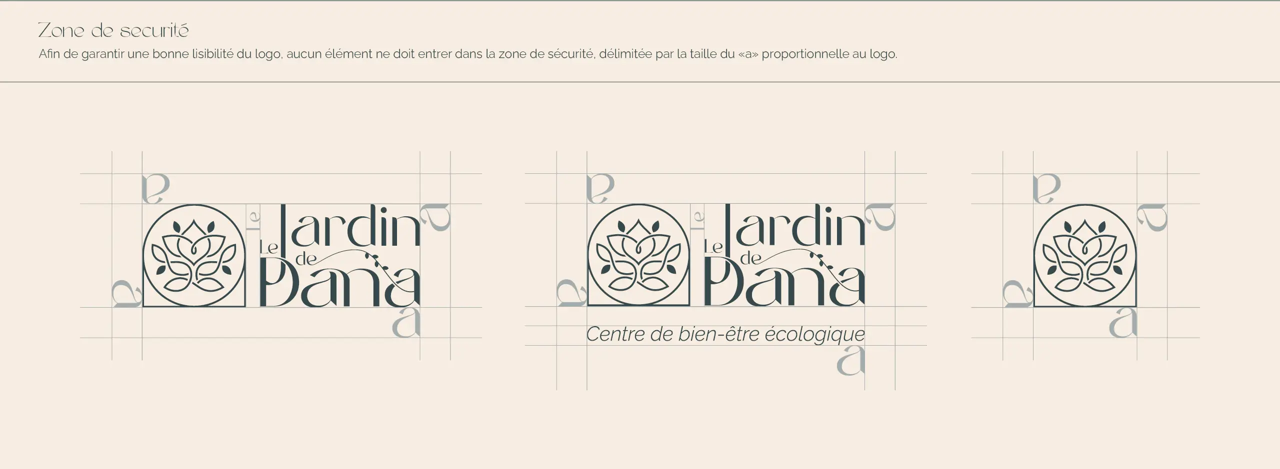 Le jardin de Dana - Visual brand / Website design