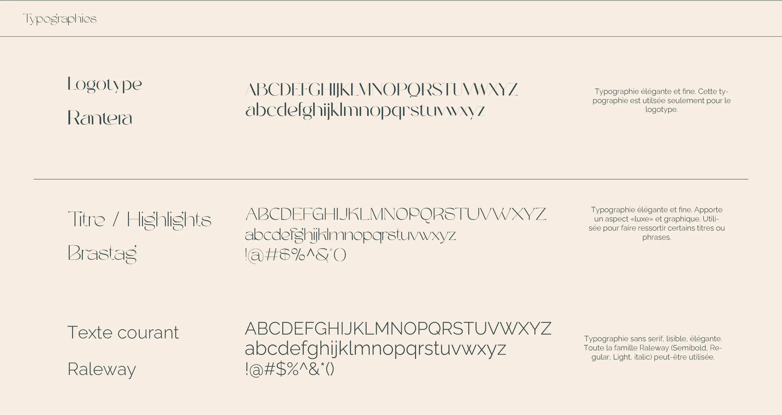 Le jardin de Dana - Visual brand / Website design
