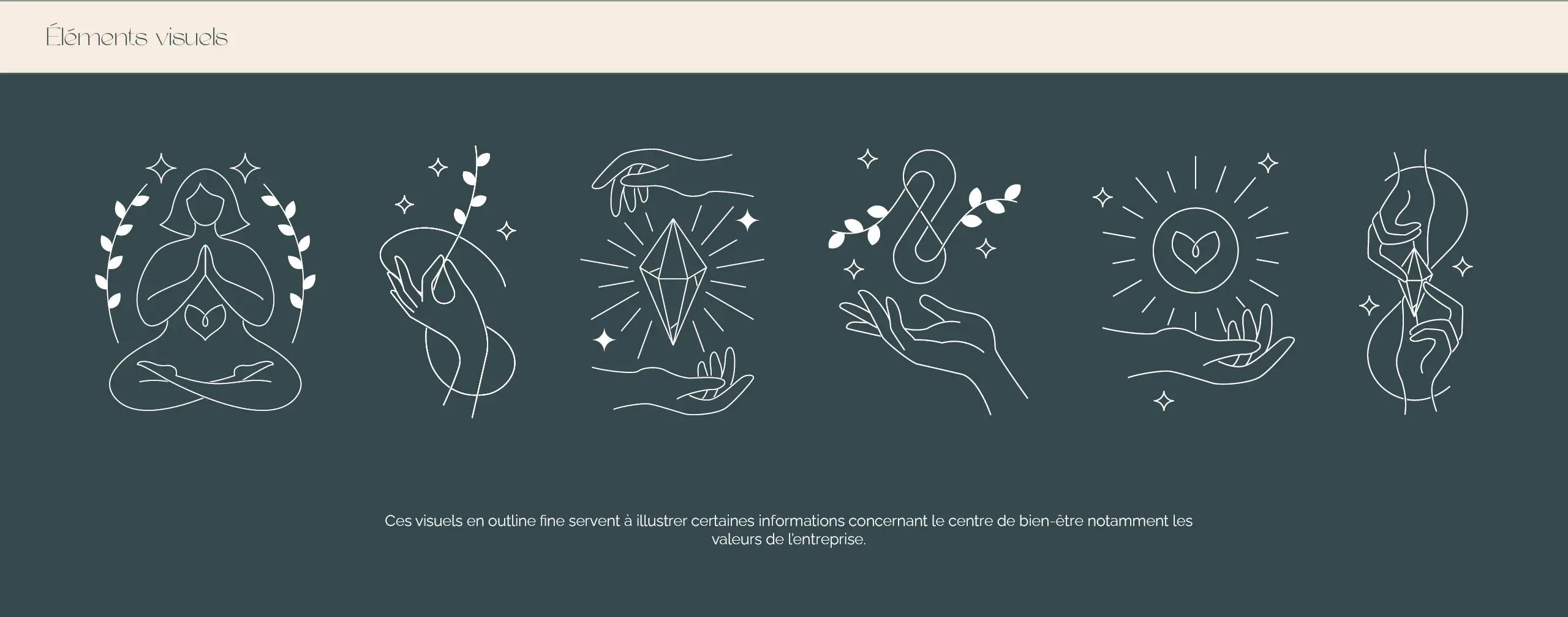 Le jardin de Dana - Visual brand / Website design