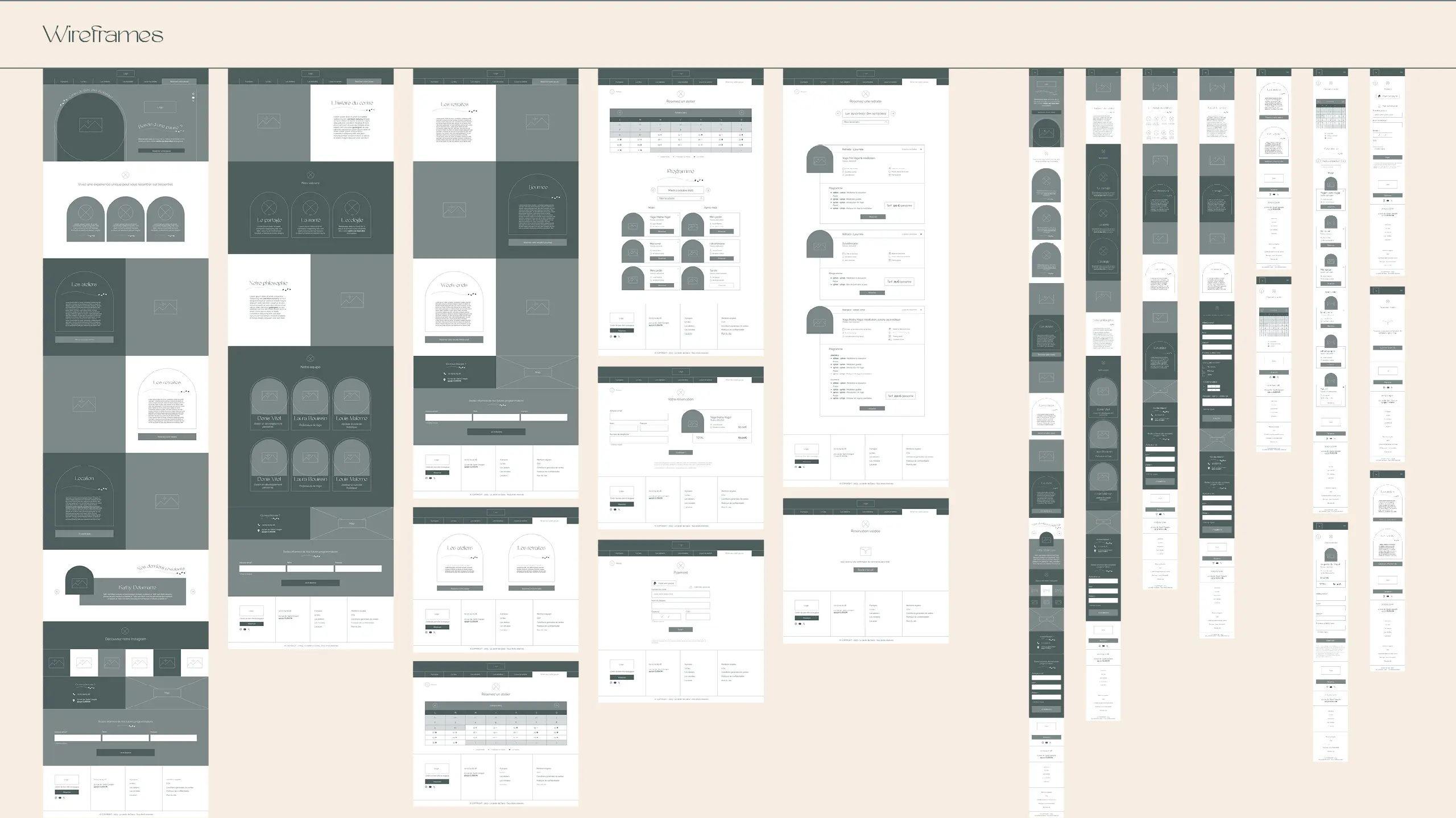 Le jardin de Dana - Visual brand / Website design