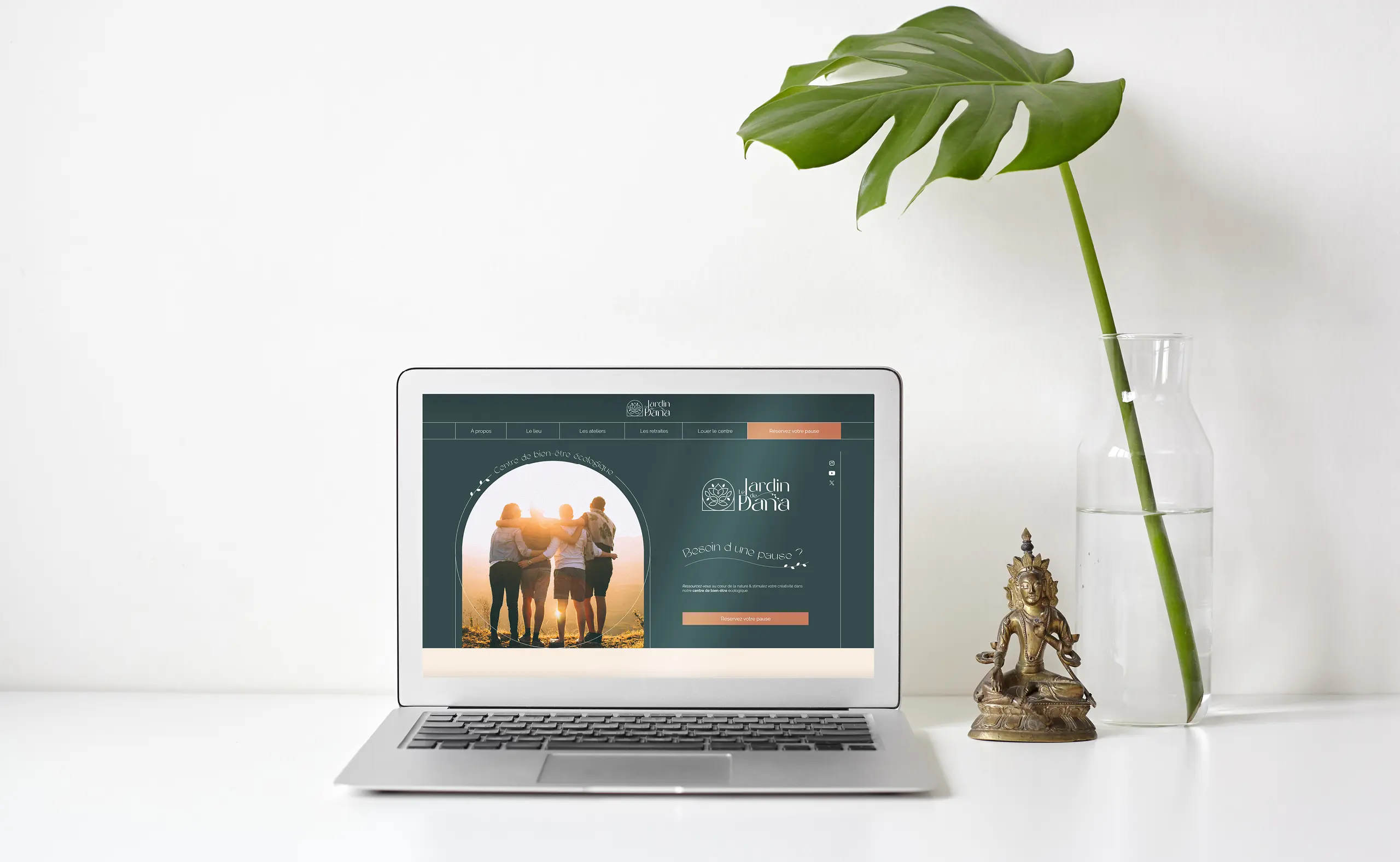 Le jardin de Dana - Visual brand / Website design