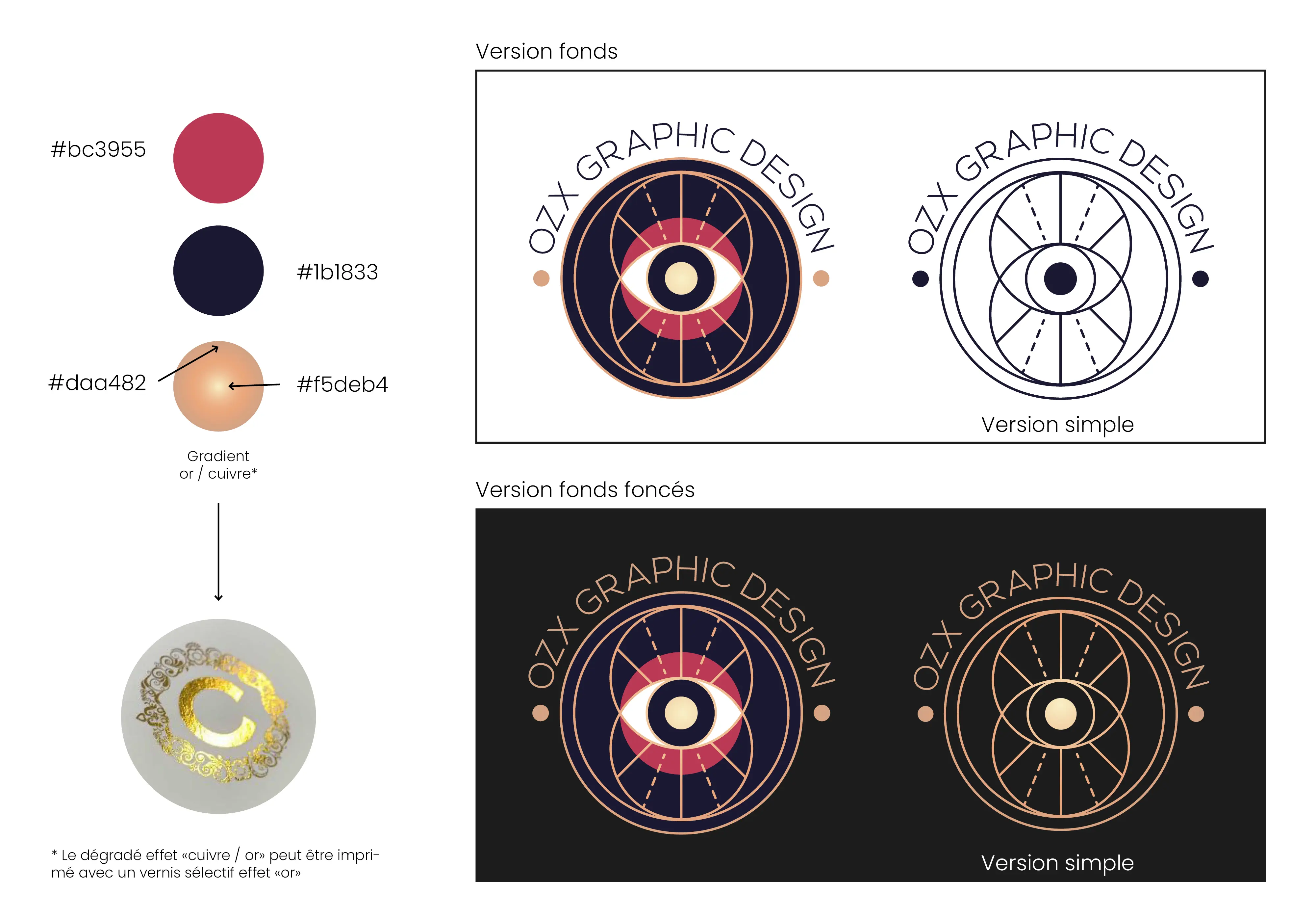 Logotype personal visual identity