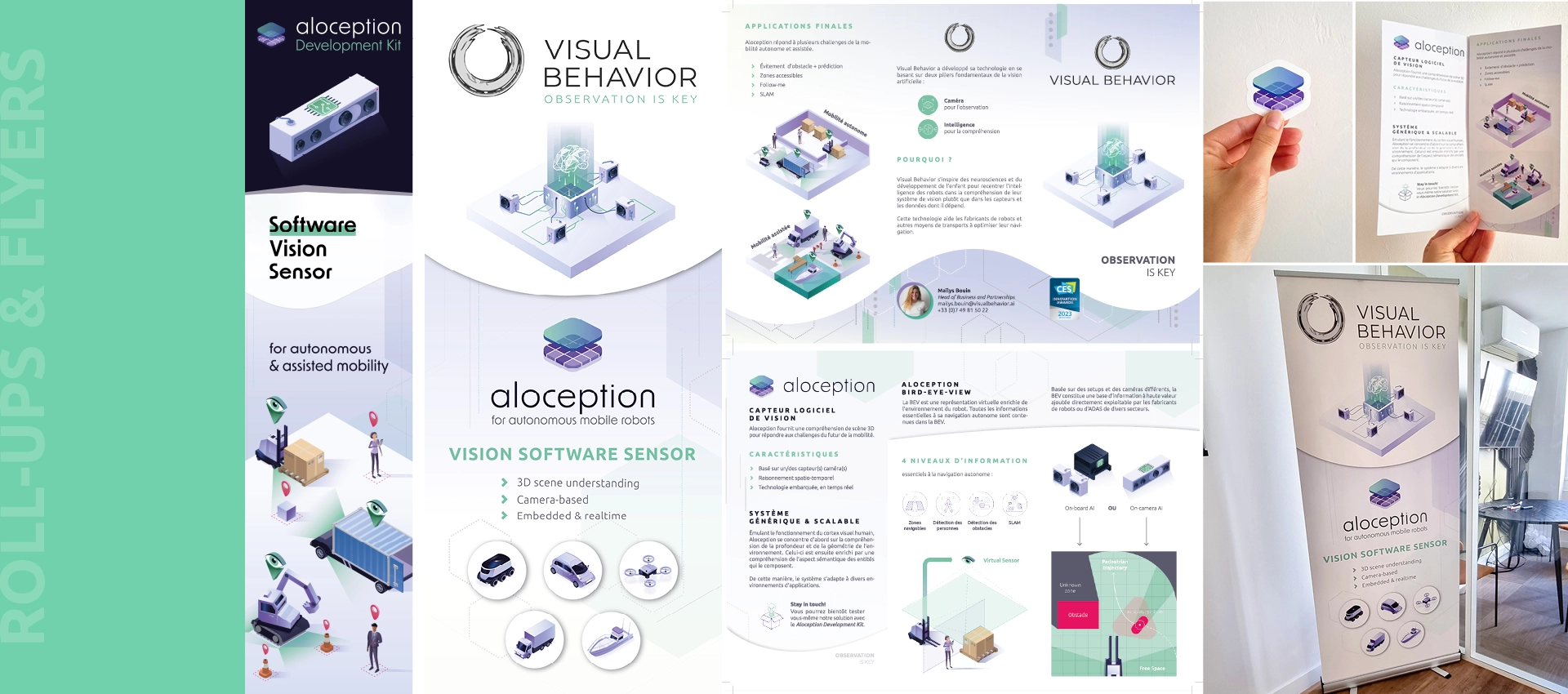 visual behavior - Visual brand / Website design