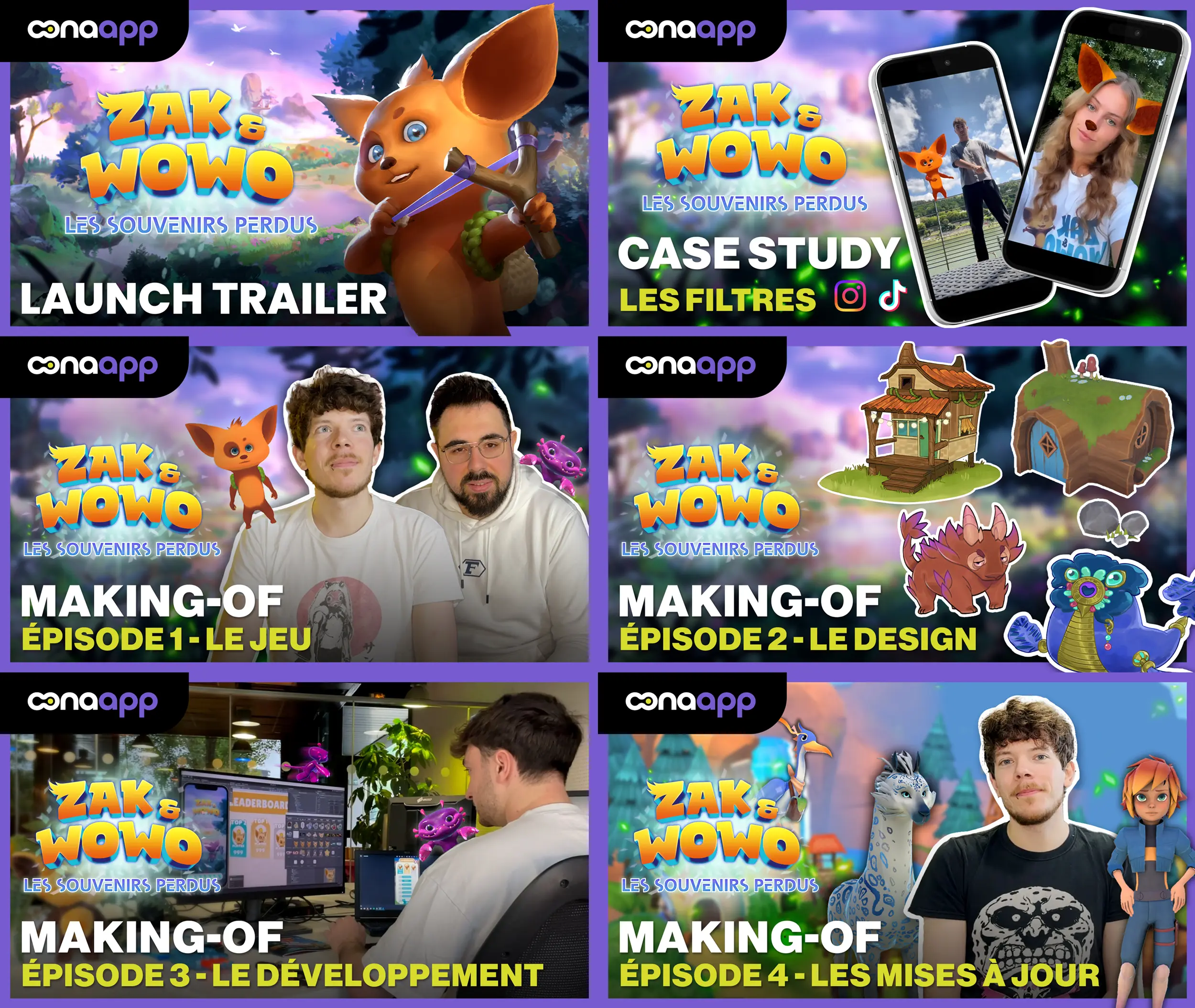 zak & wowo visual content