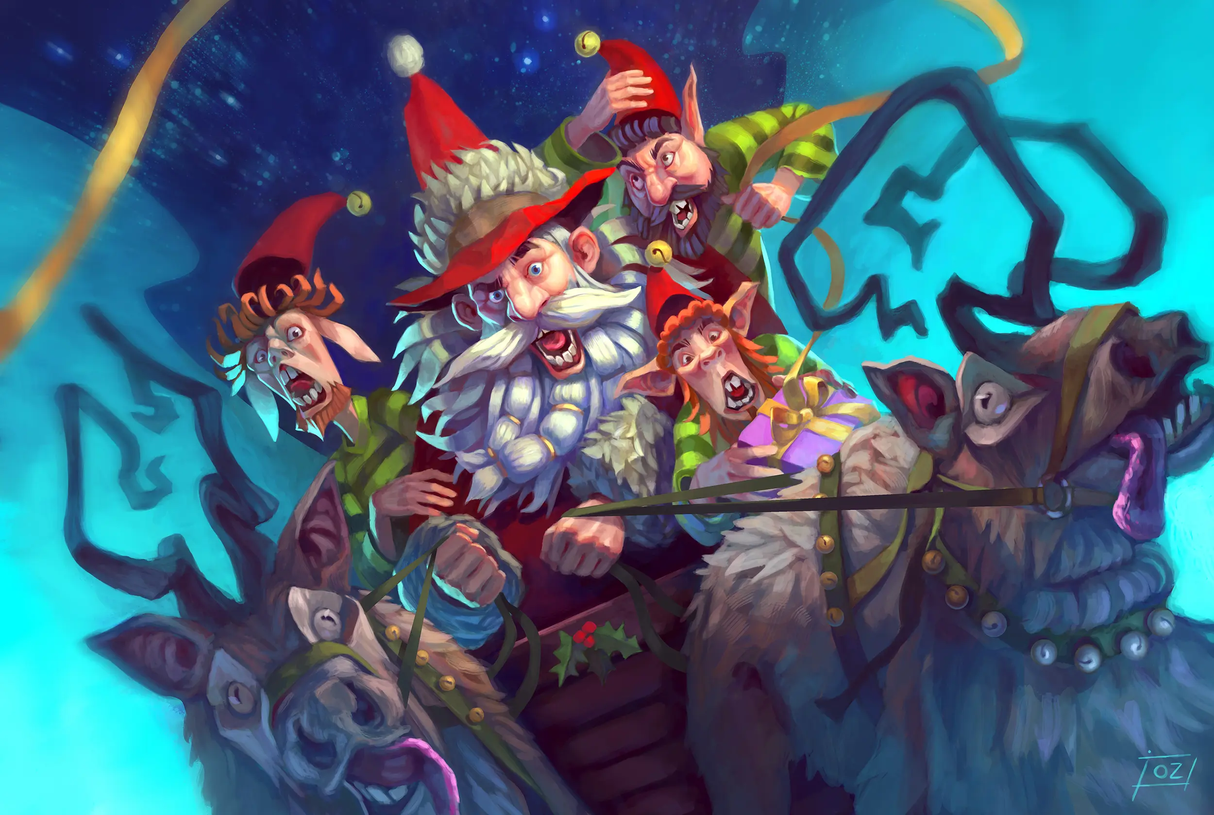 Christmas - digital painting