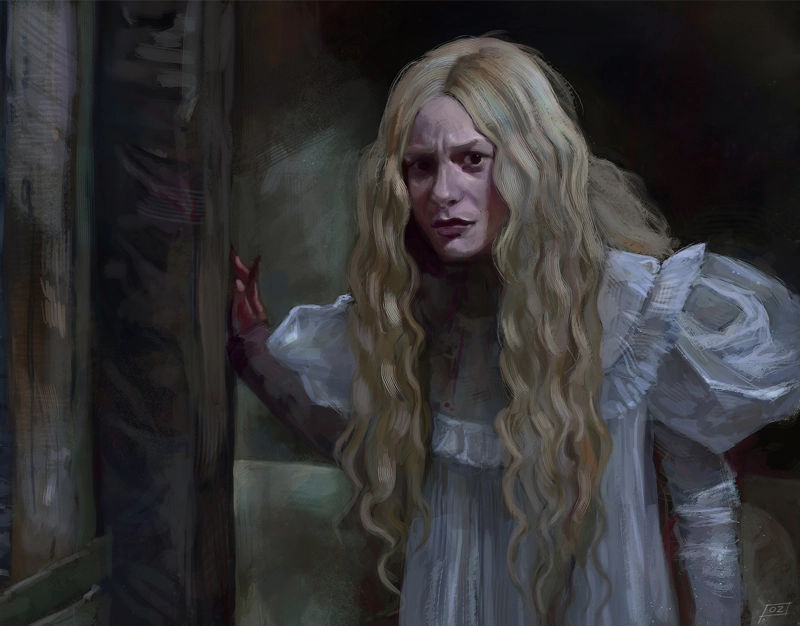 Crimson peak - Study digital art