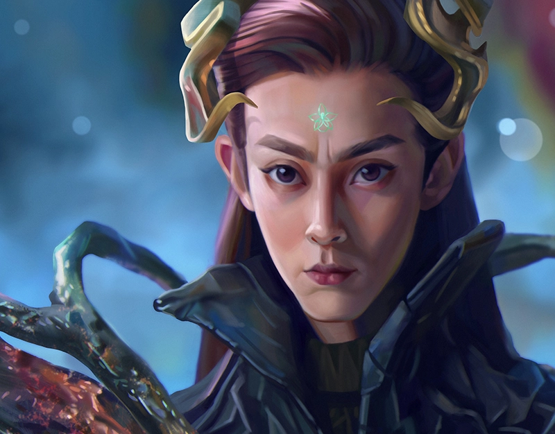 Dongfang Qingcang fanart digital art