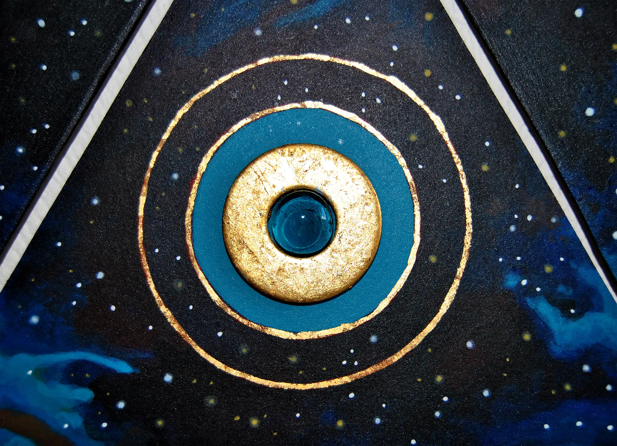 mobile art deco space art
